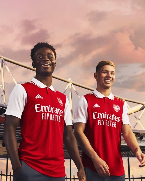 Arsenal Fodboldsæt Børn 2022-23 Hjemmebanetrøje